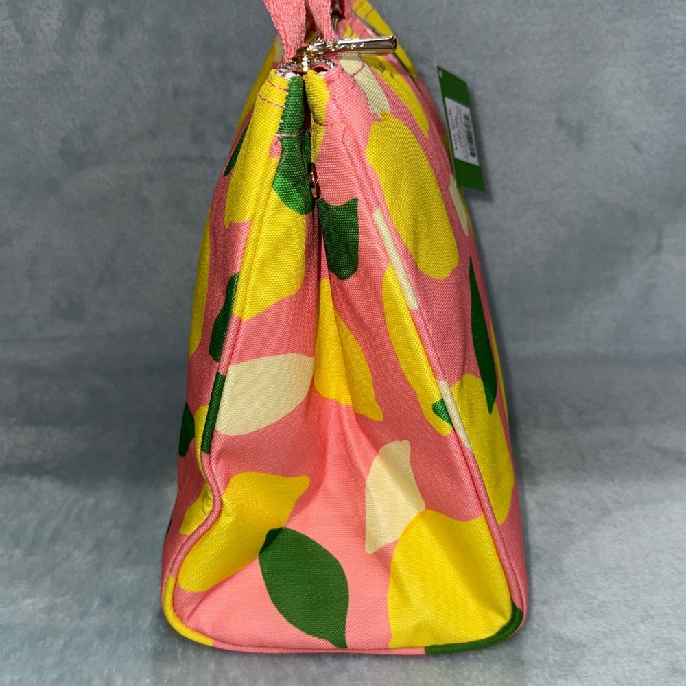 kate spade Pink Lemon-Print lunch bag - Picture 6 of 14
